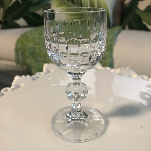 Gorgeous Estate Bavarian Crystal Cordial Stemware - Picture 2 of 6